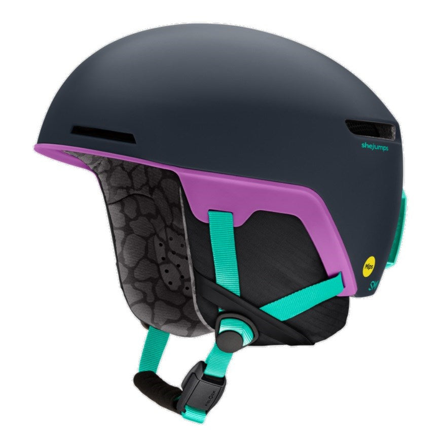 smith code helmet nz Mips Ski & Snowboard in Matte Mist and a helmet that prioritizes comfort and style right along with crash protection Smith Snow Helmets