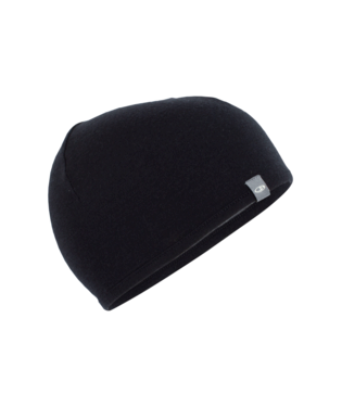 Icebreaker Pocket Hat Black/Gritstone Hthr