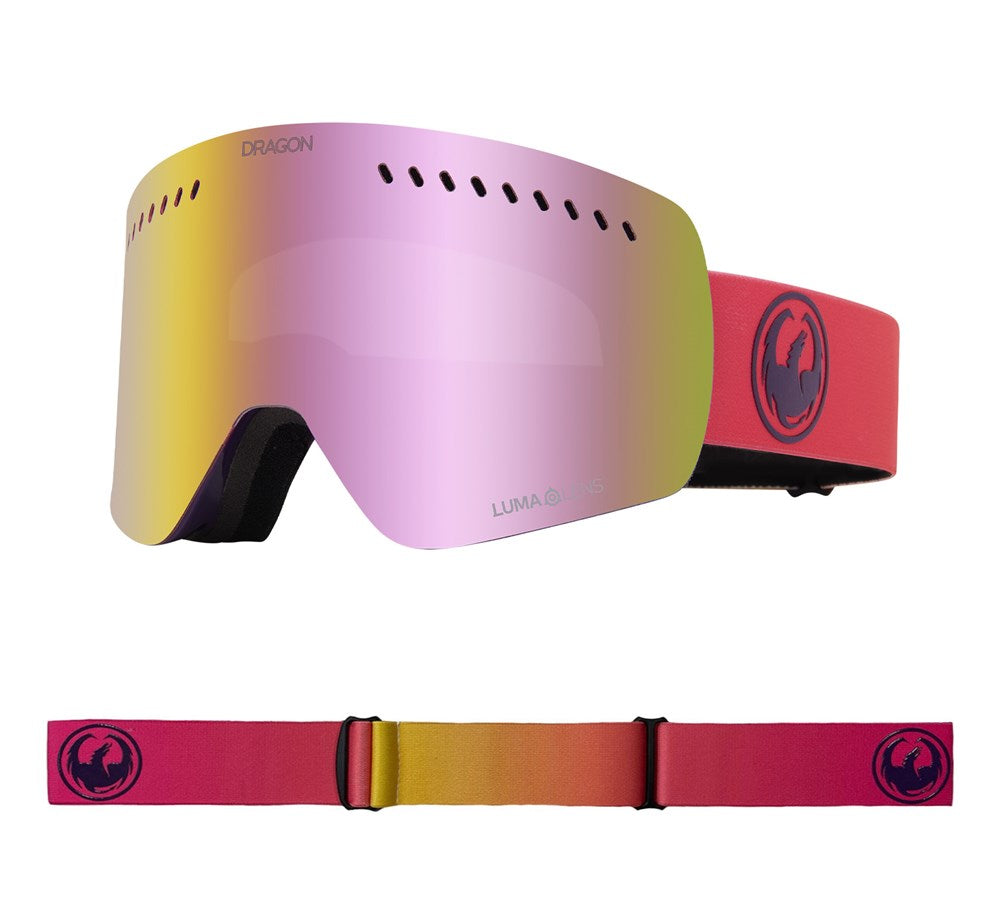 Dragon NFXs Snow Goggle - Fade Pink / Ll Pink Ion + Ll Rose – TCB.NZ