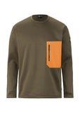 Picture Park Tech  Men's Sweater - Dark Army Green