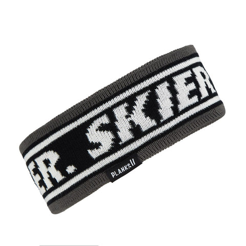 PLANKS Skier Headband Black