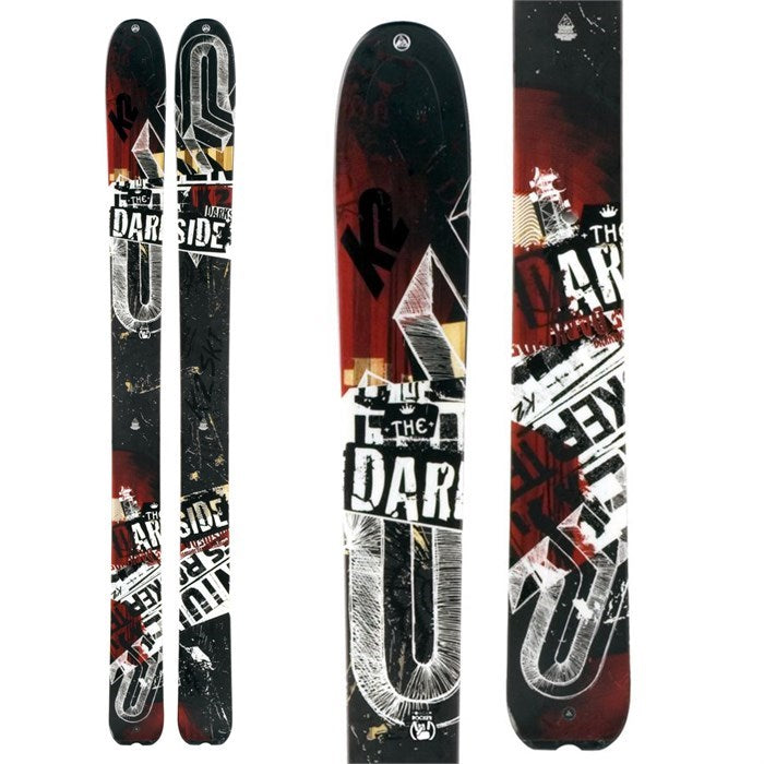 K2 2012 Darkside 181cm Men's Skis –